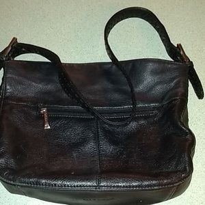 Stone & Co. Black leather Shoulder purse